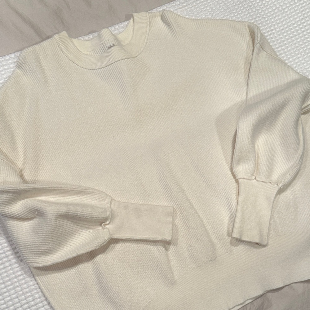 Oversize Cream Sweater